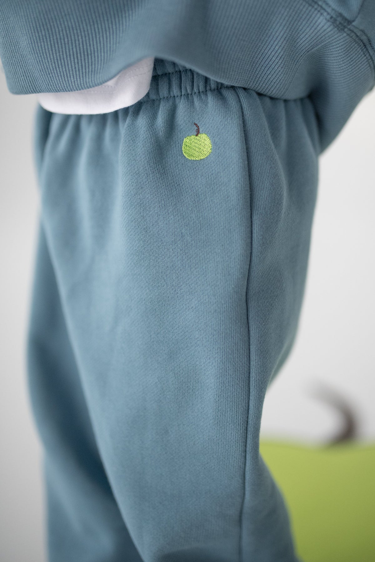 Organic Cotton Pants - Blue