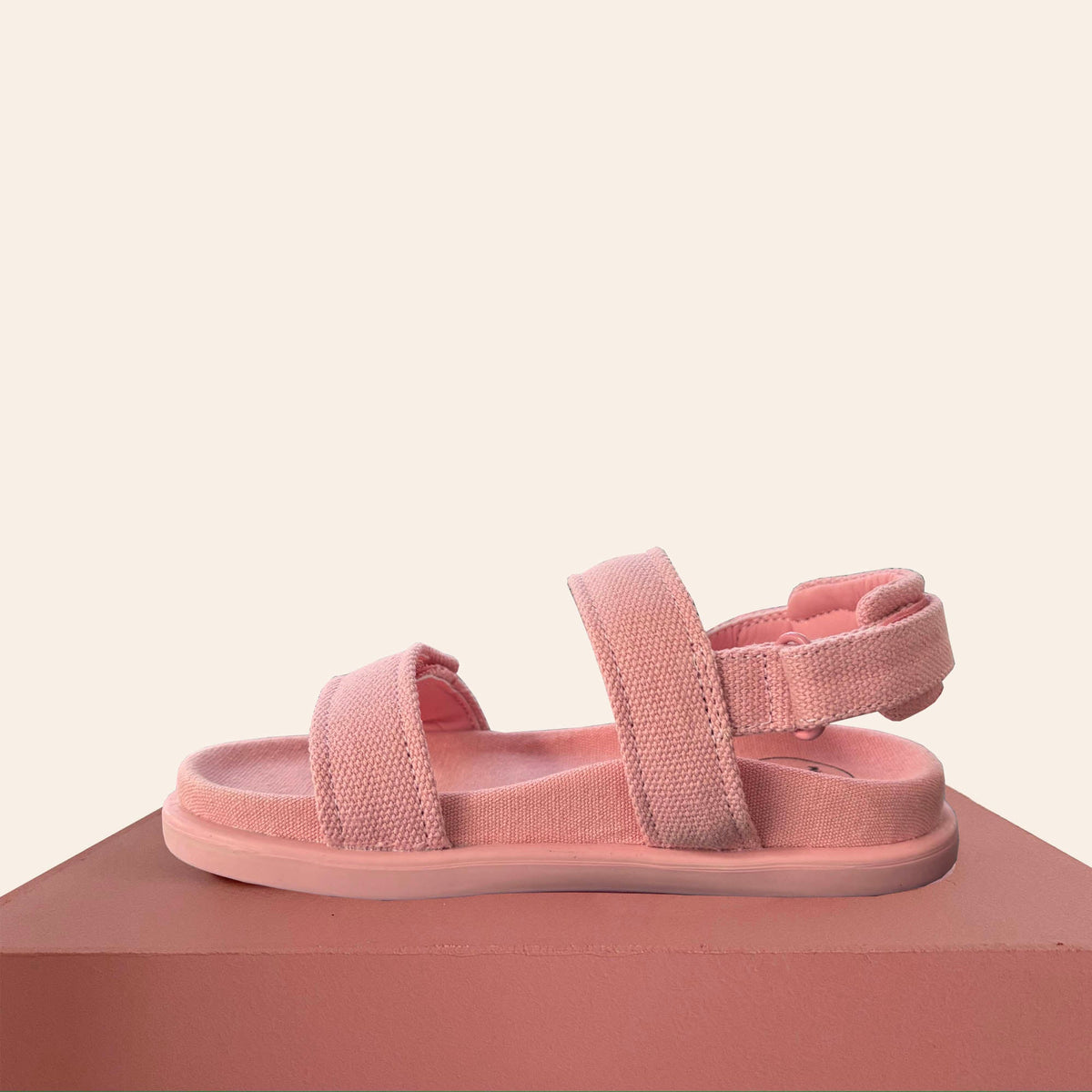 Organic Cotton Sandal - Pink