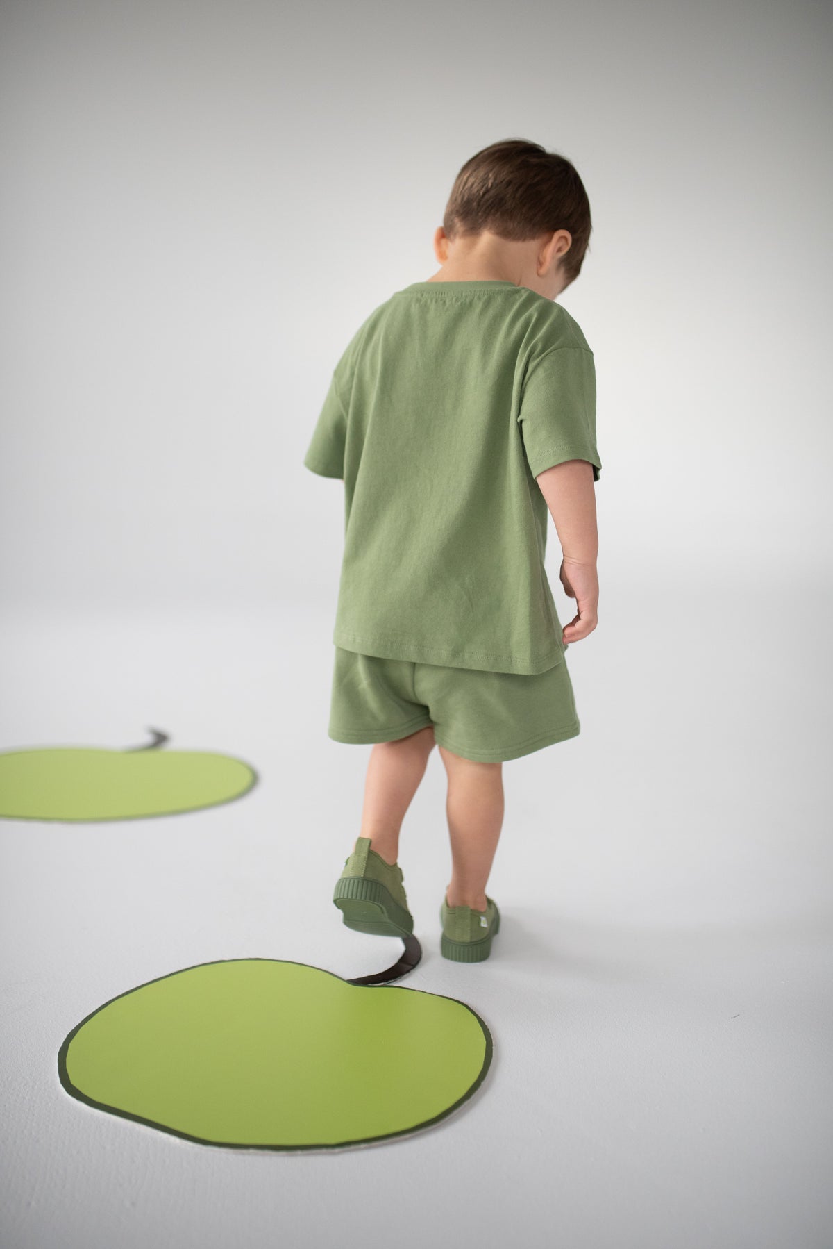 Organic Cotton Shorts - Khaki