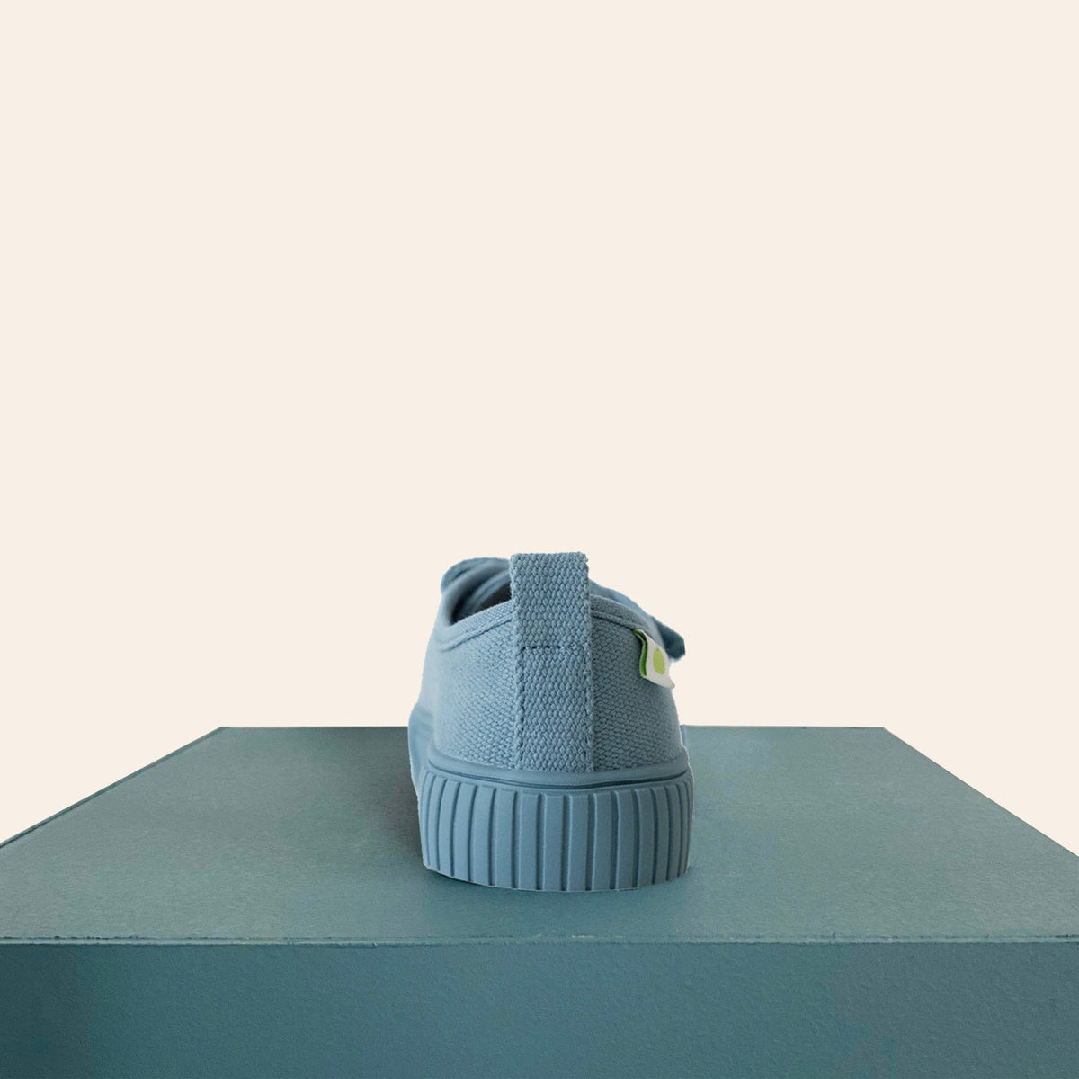 Organic Cotton Low Top Sneaker - Blue