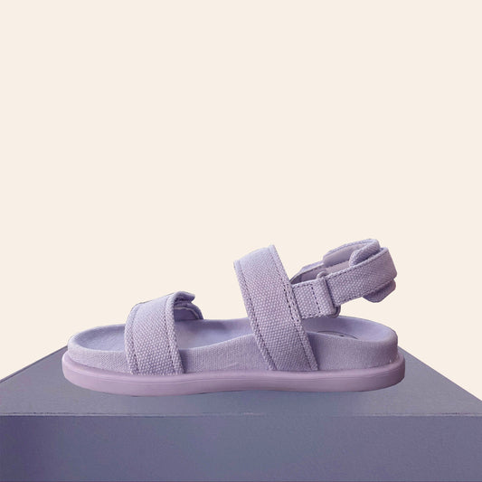 Organic Cotton Sandal - Lilac