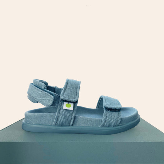 Organic Cotton Sandal - Blue